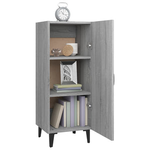 Ντουλάπι Γκρι Sonoma 34,5x34x90 εκ. από Επεξεργασμένο Ξύλο