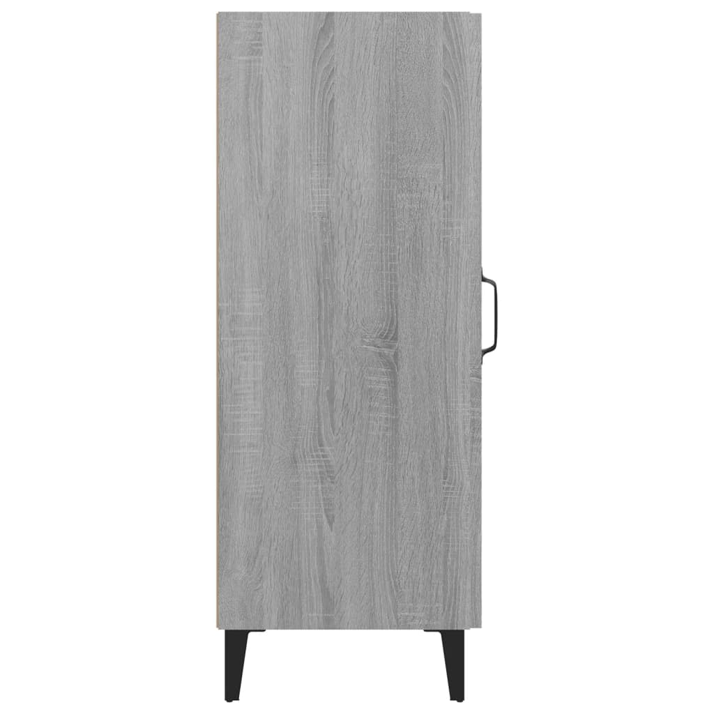 Ντουλάπι Γκρι Sonoma 34,5x34x90 εκ. από Επεξεργασμένο Ξύλο