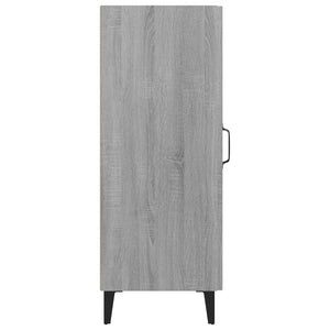 Ντουλάπι Γκρι Sonoma 34,5x34x90 εκ. από Επεξεργασμένο Ξύλο