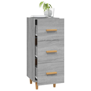 Ντουλάπι Γκρι Sonoma 34,5x34x90 εκ. από Επεξεργασμένο Ξύλο