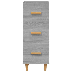 Ντουλάπι Γκρι Sonoma 34,5x34x90 εκ. από Επεξεργασμένο Ξύλο