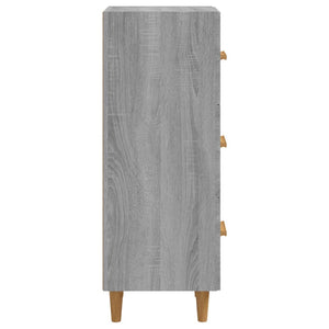 Ντουλάπι Γκρι Sonoma 34,5x34x90 εκ. από Επεξεργασμένο Ξύλο