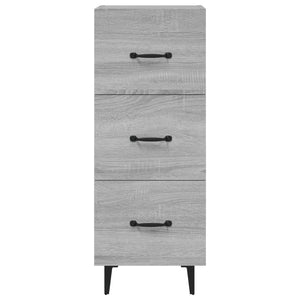 Ντουλάπι Γκρι Sonoma 34,5x34x90 εκ. από Επεξεργασμένο Ξύλο