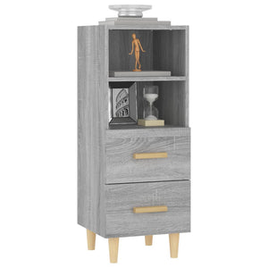 Ντουλάπι Γκρι Sonoma 34,5x34x90 εκ. από Επεξεργασμένο Ξύλο