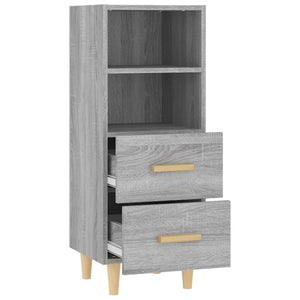 Ντουλάπι Γκρι Sonoma 34,5x34x90 εκ. από Επεξεργασμένο Ξύλο
