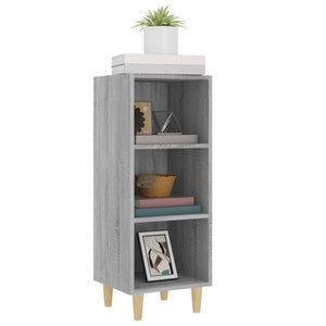 Ντουλάπι Γκρι sonoma 34,5x32,5x90εκ. από Επεξεργασμένο Ξύλο - Pakobazaar