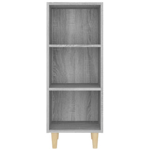 Ντουλάπι Γκρι sonoma 34,5x32,5x90εκ. από Επεξεργασμένο Ξύλο - Pakobazaar