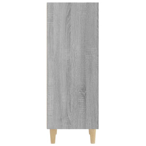 Ντουλάπι Γκρι sonoma 34,5x32,5x90εκ. από Επεξεργασμένο Ξύλο - Pakobazaar