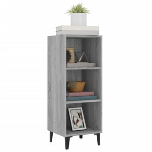 Ντουλάπι Γκρι sonoma 34,5x32,5x90εκ. από Επεξεργασμένο Ξύλο