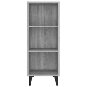 Ντουλάπι Γκρι sonoma 34,5x32,5x90εκ. από Επεξεργασμένο Ξύλο