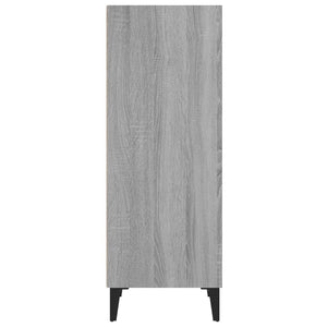 Ντουλάπι Γκρι sonoma 34,5x32,5x90εκ. από Επεξεργασμένο Ξύλο