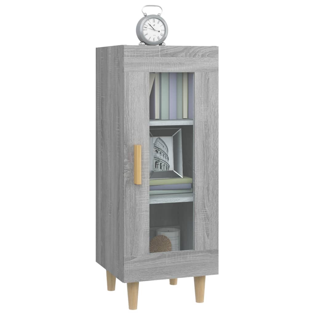 Ντουλάπι Γκρι Sonoma 34,5x34x90 εκ. από Επεξεργασμένο Ξύλο