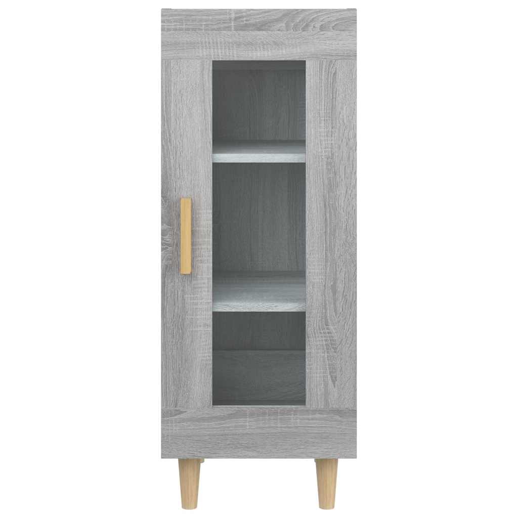 Ντουλάπι Γκρι Sonoma 34,5x34x90 εκ. από Επεξεργασμένο Ξύλο