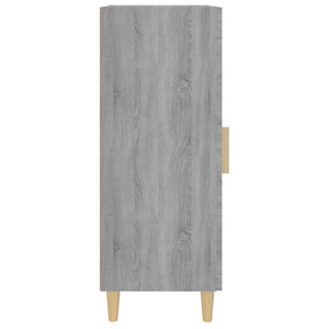 Ντουλάπι Γκρι Sonoma 34,5x34x90 εκ. από Επεξεργασμένο Ξύλο
