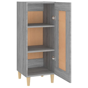 Ντουλάπι Γκρι Sonoma 34,5x34x90 εκ. από Επεξεργασμένο Ξύλο