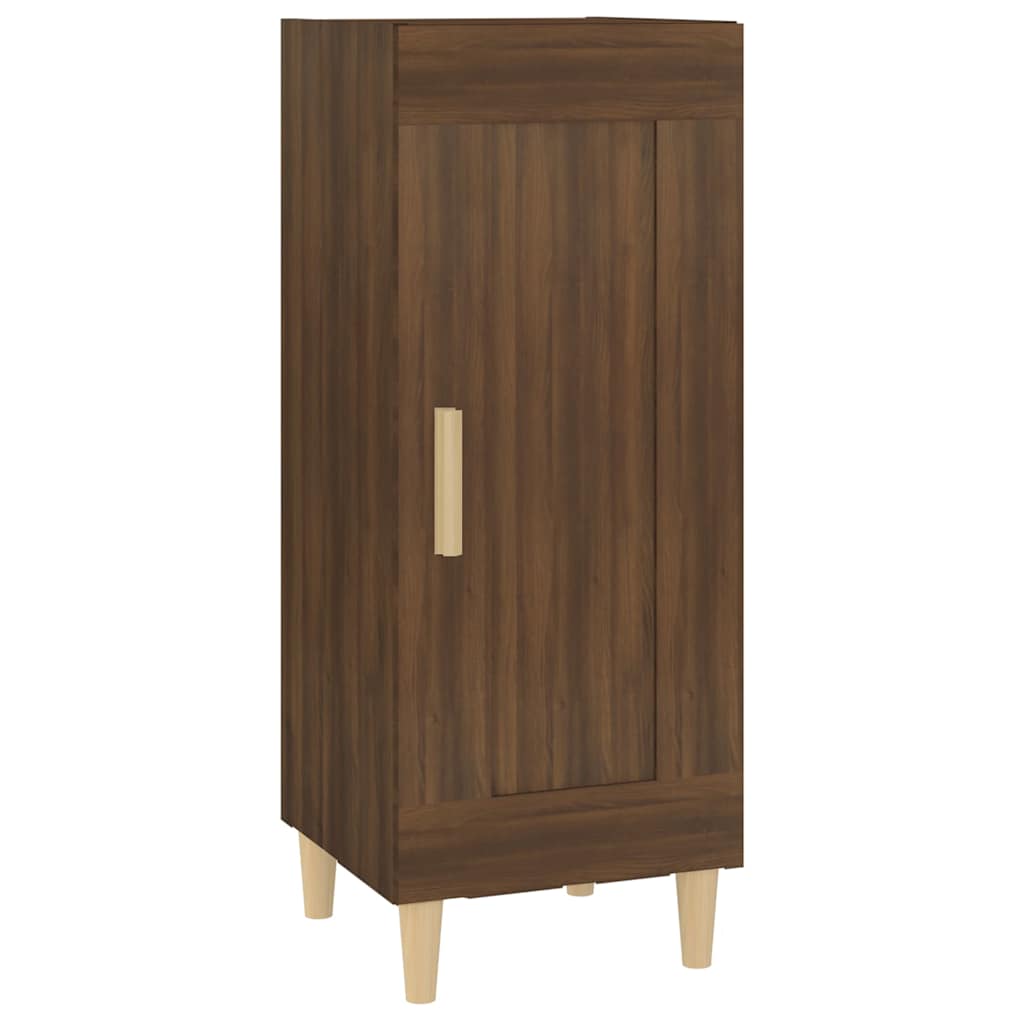 Ντουλάπι Καφέ Δρυς 34,5 x 34 x 90 εκ. Επεξεργασμένο Ξύλο