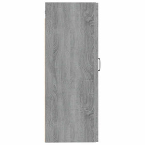 Ντουλάπι Κρεμαστό Γκρι Sonoma 35x34x90 εκ. Επεξεργασμένο Ξύλο