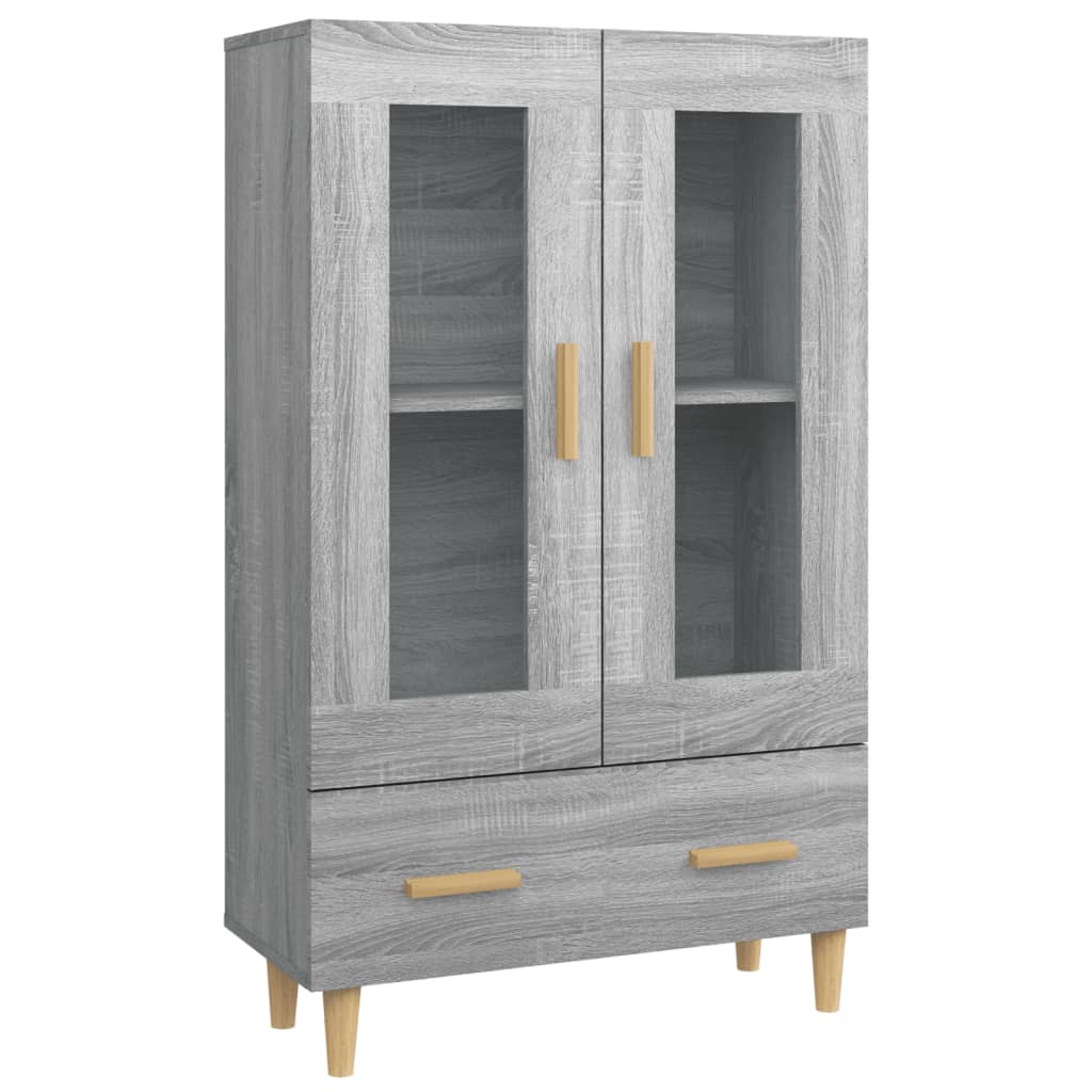 Ντουλάπα Γκρι Sonoma 70 x 31 x 115 εκ. από Επεξεργασμένο Ξύλο