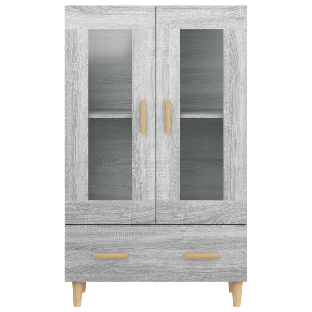 Ντουλάπα Γκρι Sonoma 70 x 31 x 115 εκ. από Επεξεργασμένο Ξύλο
