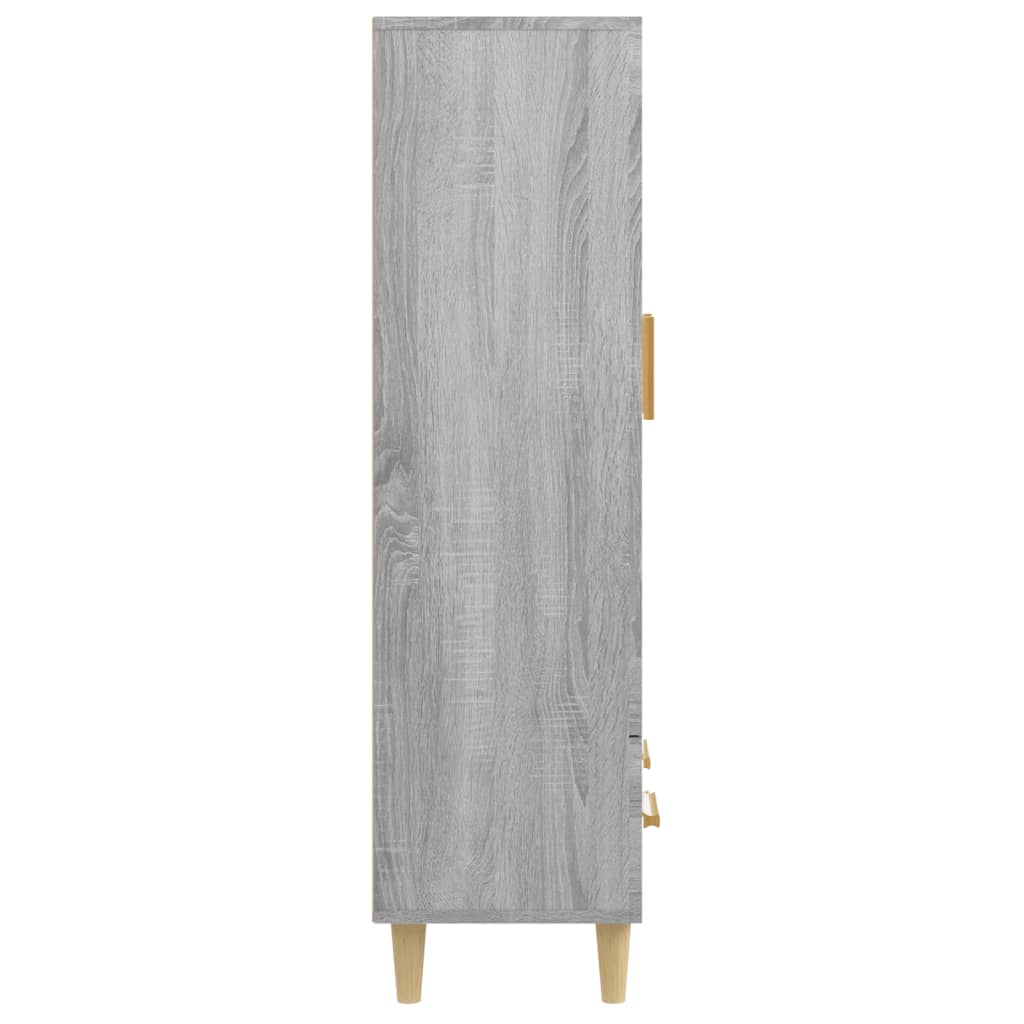 Ντουλάπα Γκρι Sonoma 70 x 31 x 115 εκ. από Επεξεργασμένο Ξύλο