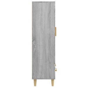 Ντουλάπα Γκρι Sonoma 70 x 31 x 115 εκ. από Επεξεργασμένο Ξύλο