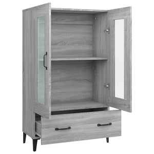Ντουλάπα Γκρι Sonoma 70 x 31 x 115 εκ. από Επεξεργασμένο Ξύλο