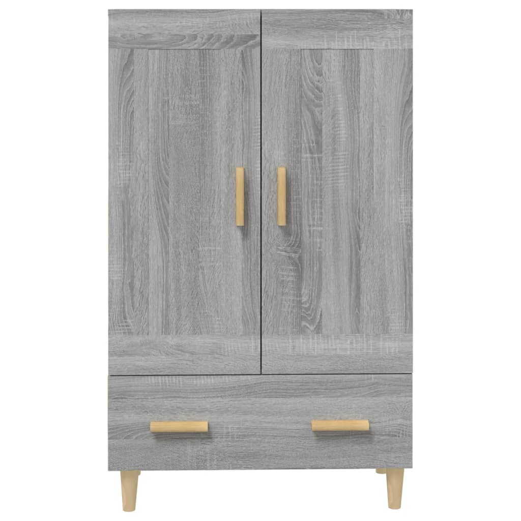 Ντουλάπα Γκρι Sonoma 70 x 31 x 115 εκ. από Επεξεργασμένο Ξύλο - Pakobazaar