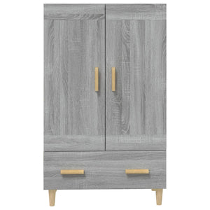 Ντουλάπα Γκρι Sonoma 70 x 31 x 115 εκ. από Επεξεργασμένο Ξύλο - Pakobazaar