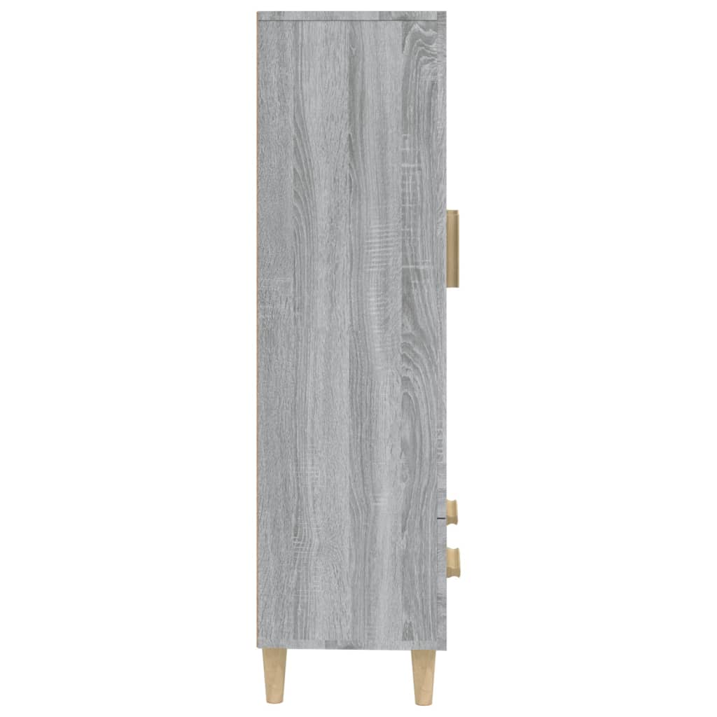 Ντουλάπα Γκρι Sonoma 70 x 31 x 115 εκ. από Επεξεργασμένο Ξύλο - Pakobazaar