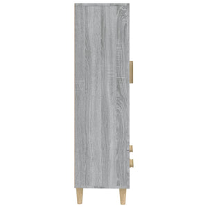 Ντουλάπα Γκρι Sonoma 70 x 31 x 115 εκ. από Επεξεργασμένο Ξύλο - Pakobazaar