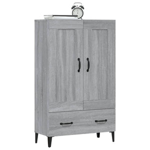Ντουλάπα Γκρι Sonoma 70 x 31 x 115 εκ. από Επεξεργασμένο Ξύλο - Pakobazaar