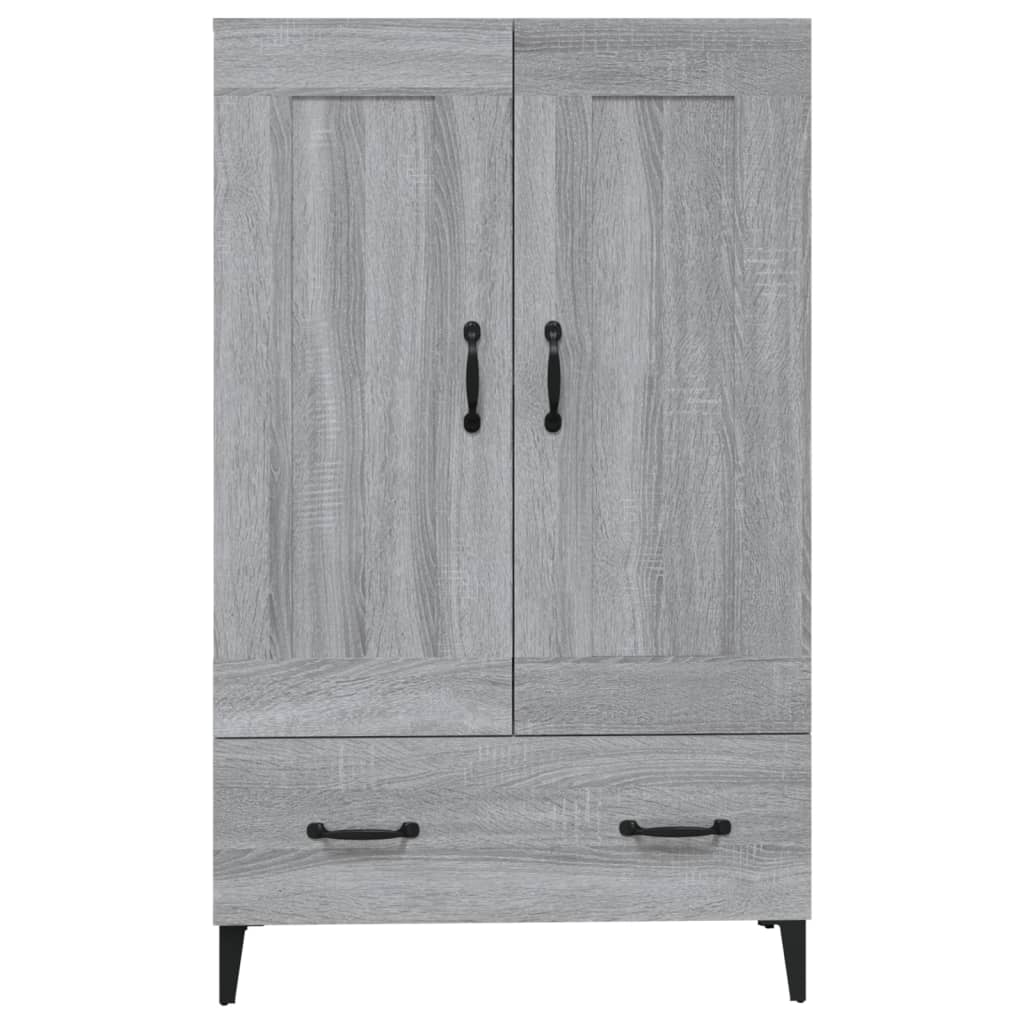 Ντουλάπα Γκρι Sonoma 70 x 31 x 115 εκ. από Επεξεργασμένο Ξύλο - Pakobazaar