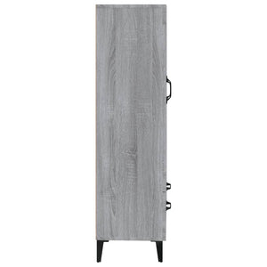 Ντουλάπα Γκρι Sonoma 70 x 31 x 115 εκ. από Επεξεργασμένο Ξύλο - Pakobazaar