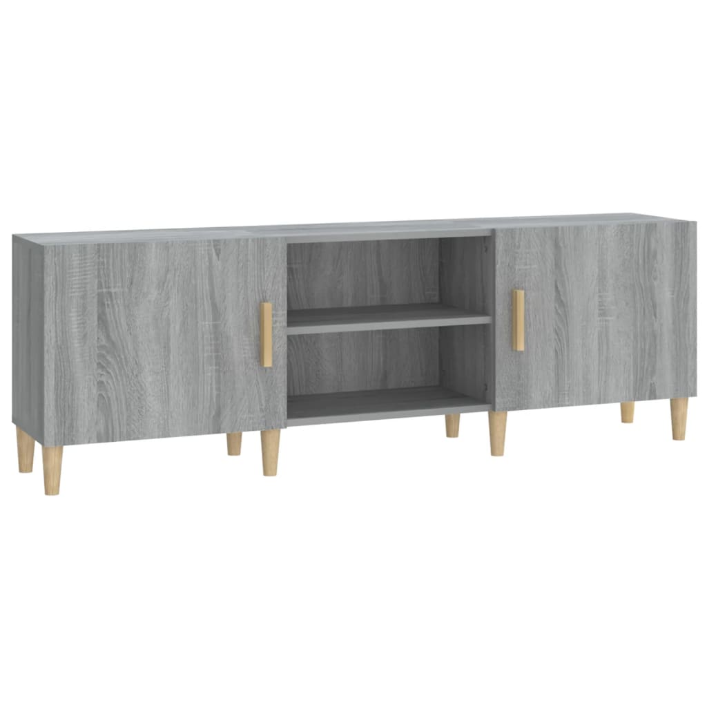 Έπιπλο Τηλεόρασης Γκρι Sonoma 150x30x50 εκ. από Επεξεργ. Ξύλο - Pakobazaar