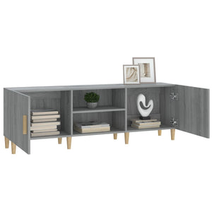 Έπιπλο Τηλεόρασης Γκρι Sonoma 150x30x50 εκ. από Επεξεργ. Ξύλο - Pakobazaar