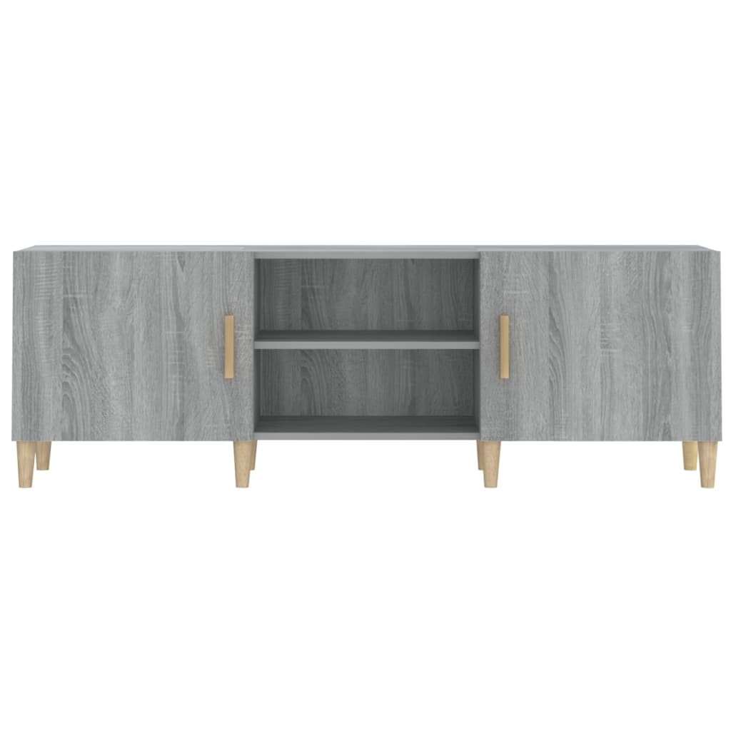 Έπιπλο Τηλεόρασης Γκρι Sonoma 150x30x50 εκ. από Επεξεργ. Ξύλο - Pakobazaar