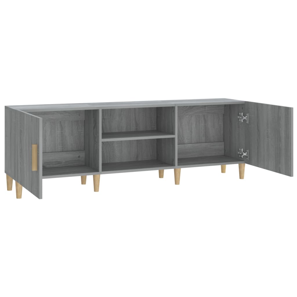 Έπιπλο Τηλεόρασης Γκρι Sonoma 150x30x50 εκ. από Επεξεργ. Ξύλο - Pakobazaar