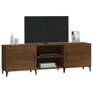 Έπιπλο Τηλεόρασης Καφέ Δρυς 150x30x50 εκ. Επεξ. Ξύλο - Pakobazaar