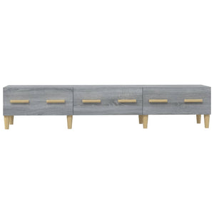 Έπιπλο Τηλεόρασης Γκρι Sonoma 150x34,5x30εκ. Επεξεργασμένο Ξύλο - Pakobazaar