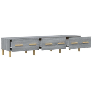 Έπιπλο Τηλεόρασης Γκρι Sonoma 150x34,5x30εκ. Επεξεργασμένο Ξύλο - Pakobazaar