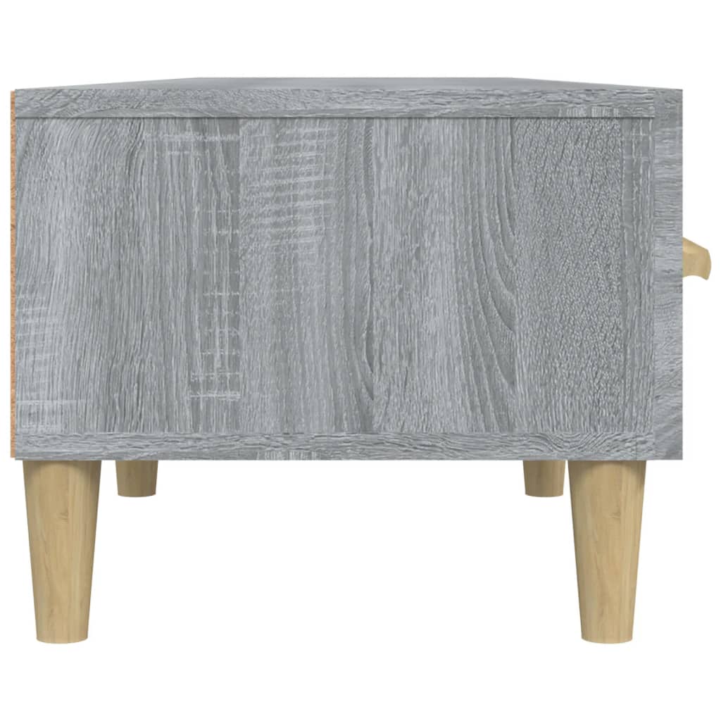 Έπιπλο Τηλεόρασης Γκρι Sonoma 150x34,5x30εκ. Επεξεργασμένο Ξύλο - Pakobazaar