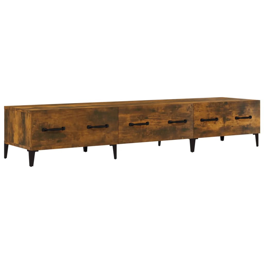 Έπιπλο Τηλεόρασης Καπνιστή Δρυς 150x34,5x30 εκ. Επεξεργ. Ξύλο