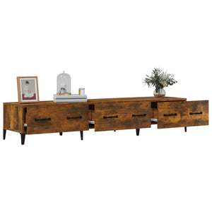 Έπιπλο Τηλεόρασης Καπνιστή Δρυς 150x34,5x30 εκ. Επεξεργ. Ξύλο
