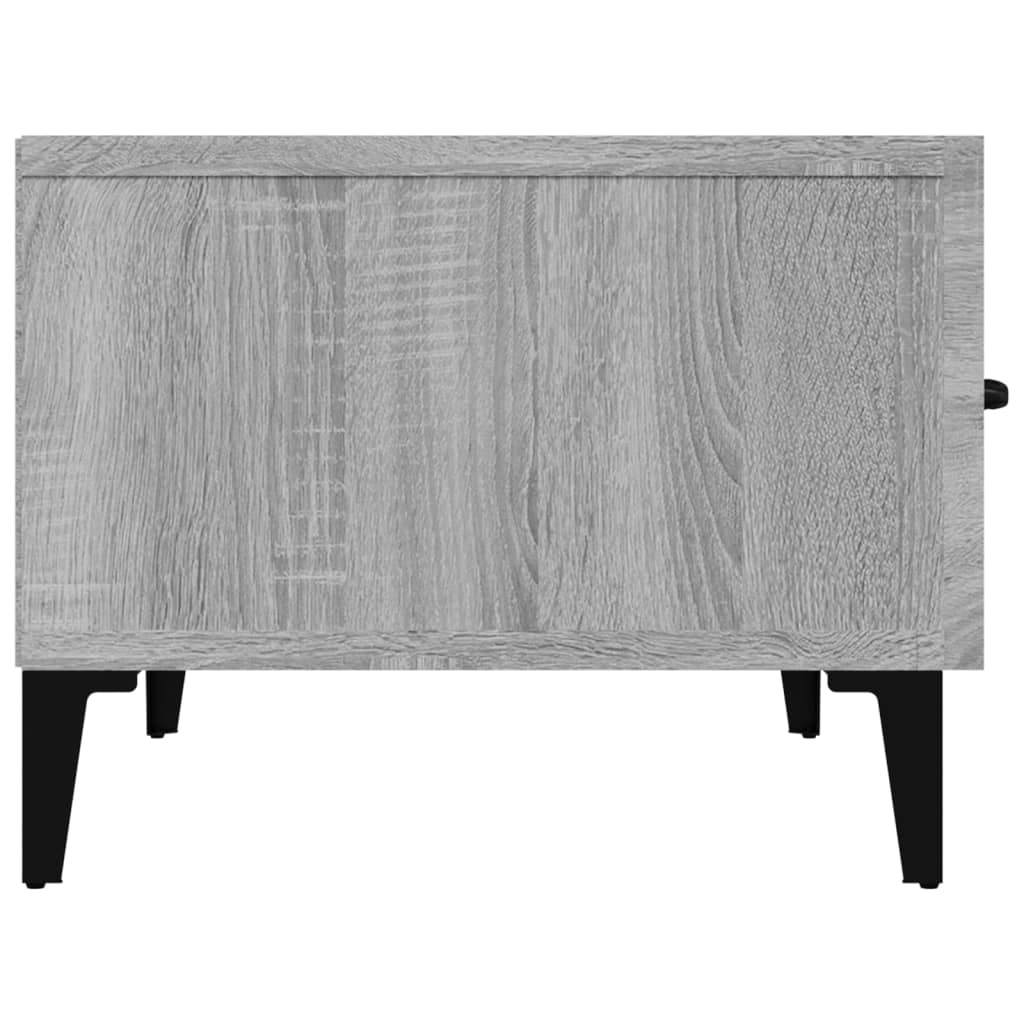 Έπιπλο Τηλεόρασης Γκρι Sonoma 150x34,5x30εκ. Επεξεργασμένο Ξύλο - Pakobazaar