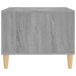 Τραπεζάκι Σαλονιού Γκρι Sonoma 60x50x40 εκ. Επεξεργασμένο Ξύλο