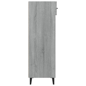 Παπουτσοθήκη Γκρι Sonoma 60x35x105 εκ. από Επεξεργασμένο Ξύλο