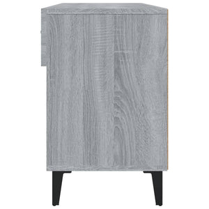 Παπουτσοθήκη Γκρι Sonoma 102x35x55 εκ. από Επεξεργασμένο Ξύλο