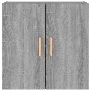 Ντουλάπι Τοίχου Γκρι Sonoma 60x30x60 εκ. Επεξεργασμένο Ξύλο