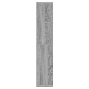 Έπιπλο Καθρέπτη με LED Γκρι Sonoma 91x15x76,5 εκ.