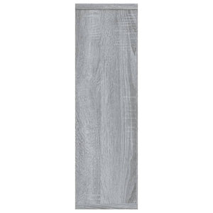 Ραφιέρα Τοίχου Γκρι Sonoma 85x16x52,5 εκ. Επεξεργασμένο Ξύλο - Pakobazaar